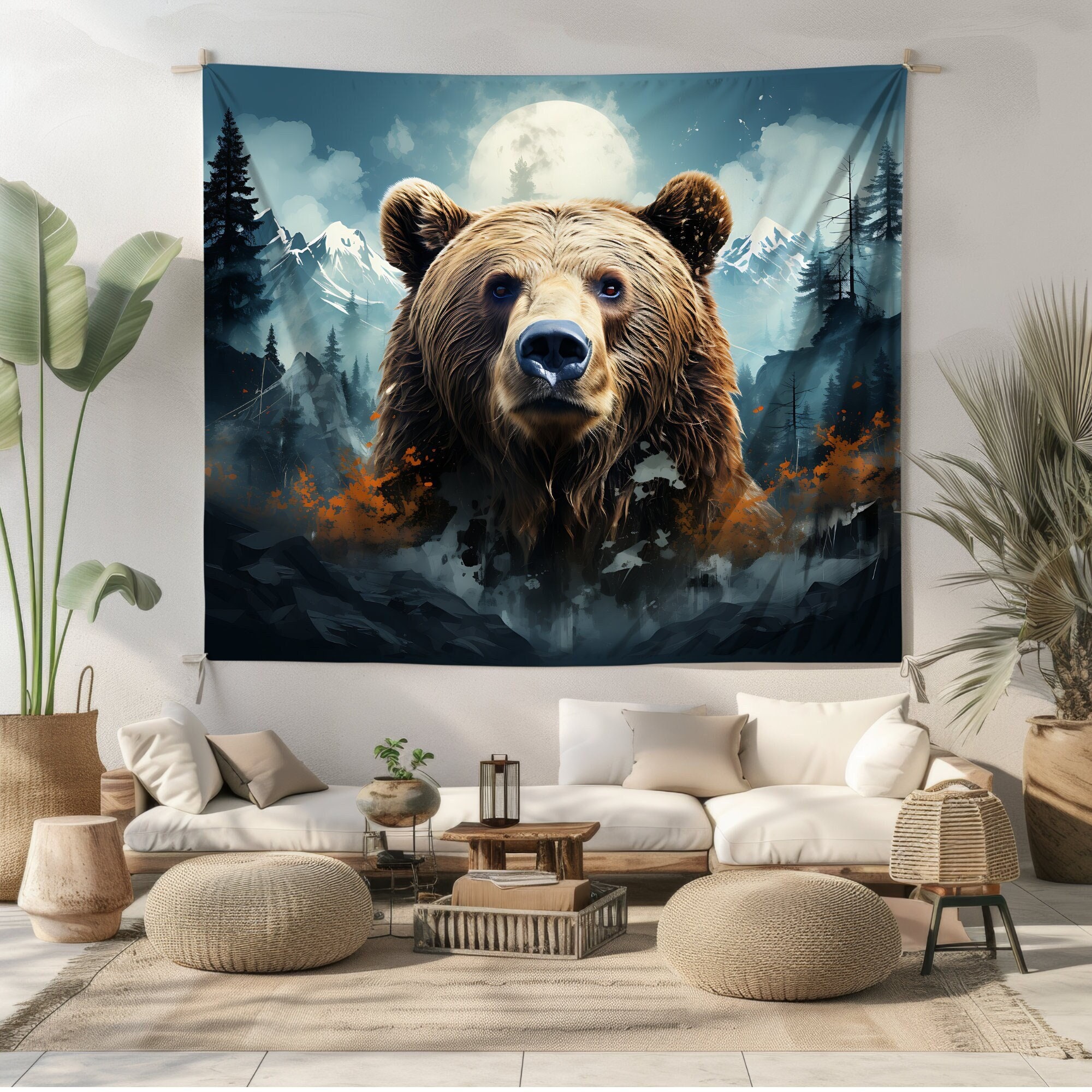 Bear tapestry sale
