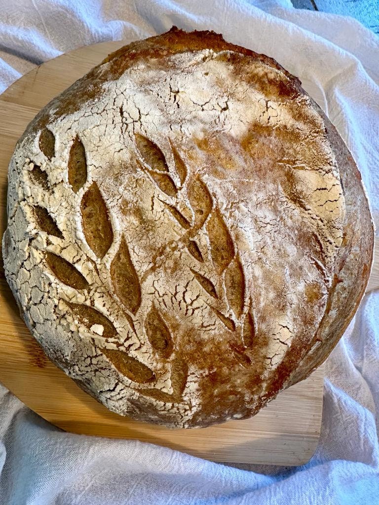 Whole Wheat Sourdough Bread