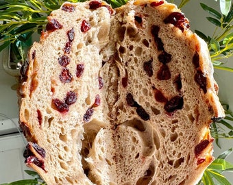 Cranberry Sourdough Bread