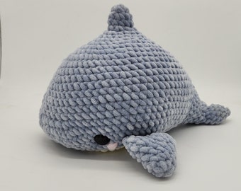 Crochet Dolphin Plushie - Amigurumi