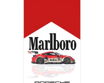 Marlboro x Porsche (Matte Posters)
