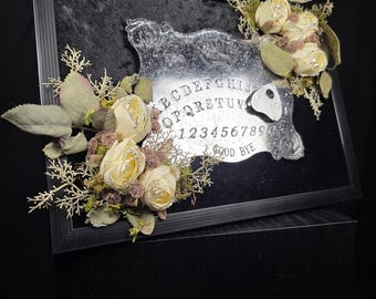Gothic Wall Art, Ouija board Decor, Macabre Wall Art, Occult Dark Home, Oddities & Curiosities, Haunted House, Dark Academia - Victorian