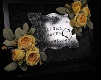 Gothic Wall Art, Ouija board Decor, Macabre Wall Art, Occult Dark Home, Oddities & Curiosities, Haunted House, Dark Academia - Victorian