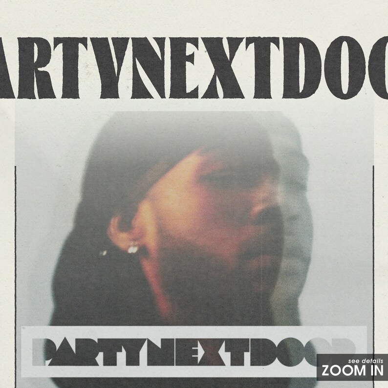 Partynextdoor Posters / Party Next Door Poster Tracklist Etsy