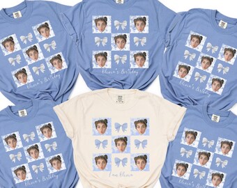 Custom Photo Comfort Colors Custom Face Birthday Shirt Personal Birthday Shirts Custom Birthday Photo Shirt Custom Face Shirts Photo Shirts