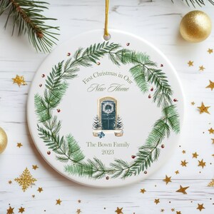 Personalized New Home Ornament - Our First Christmas In Our New Home Christmas Ornament - New House Ornament