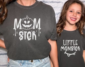 Halloween Family Shirt Matching Family Halloween Shirt Mommy and Me Shirt Matching Family  Halloween Trip Kids Fall Shirt Mom and me Outfits