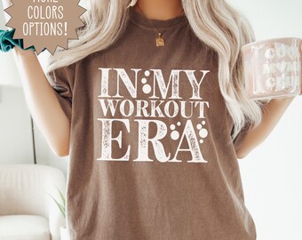 In My Workout Era Shirt Gym Pumpcover Shirt Gym Lovers Gifts Gym Rats Gifts Weightlifter Shirt Muscle Mommy Shirt Weightlifting Shirt Pump