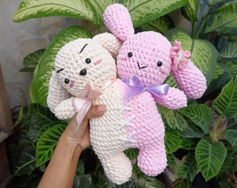 Bunny Crochet Pattern - Amigurumi Crochet Patterns for Gift - Handmade Toys - Animal Amigurumi Crochet - Kawaii Crochet Pattern