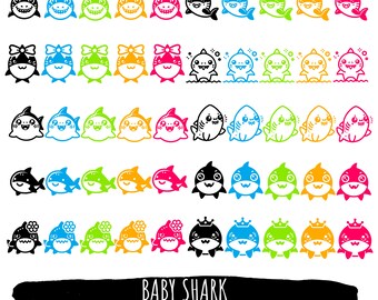 50 Baby Shark SVG | PNG