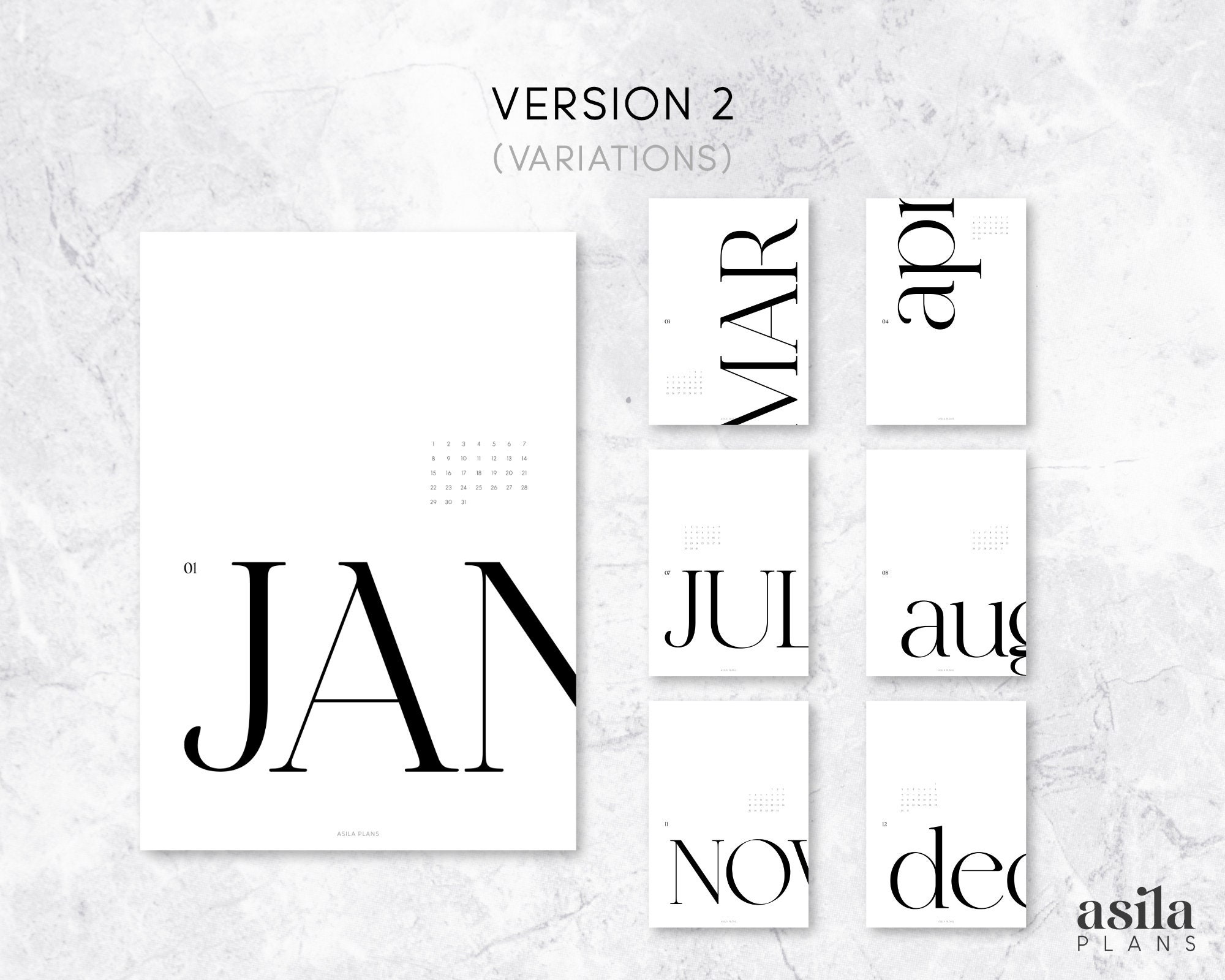 A5 2024 Monthly Planner Calendar Covers Dated Agenda - Etsy