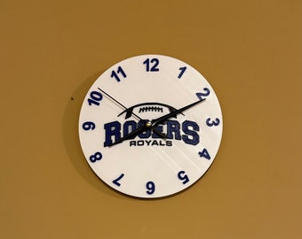 Custom 9” clock