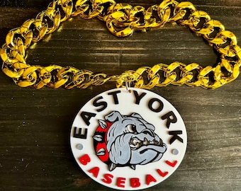 MVP Sports Necklace: 3D Printed Plastic Player of the Game