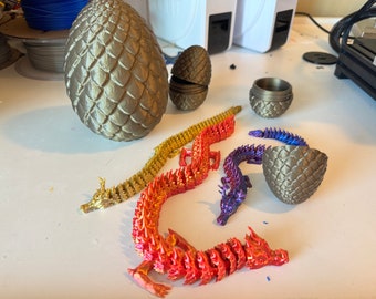 Dragon egg with a surprise.