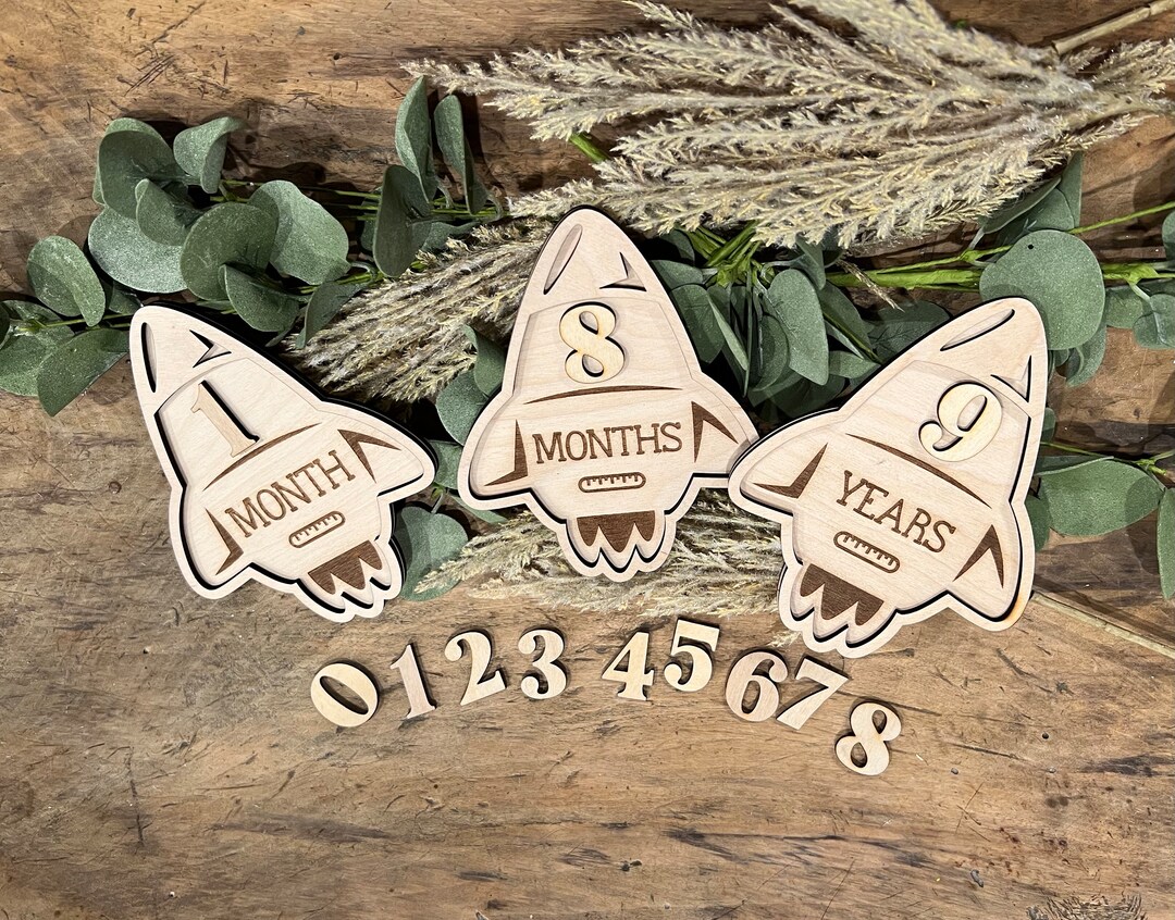 Space Baby Monthly Milestone, Boy Monthly Photos, Milestone Discs ...