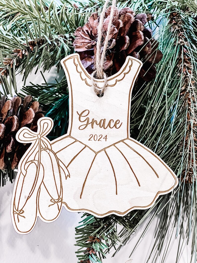 Fishing Ornament, Personalized Fisherman Christmas Ornament, Wood