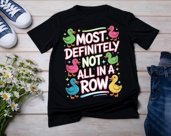 Funny Duck PNG: Quirky Chaos Design (Digital Download)