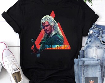 New Season The Witcher Unisex Vintage T-Shirt, The Witcher Shirt, TV Serie  Shirt, Abenteuer Film Shirt, Fantasy Film Shirt, Geralt Shirt