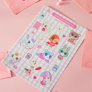 Página de Pegatinas · Love Notes · Brillo Holográfico