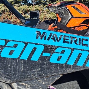 Can Am Maverick X3 Door Decal, Sticker. Set of 3 Decals per door or Order Individual Stickers, The Package is for both left and right doors.
