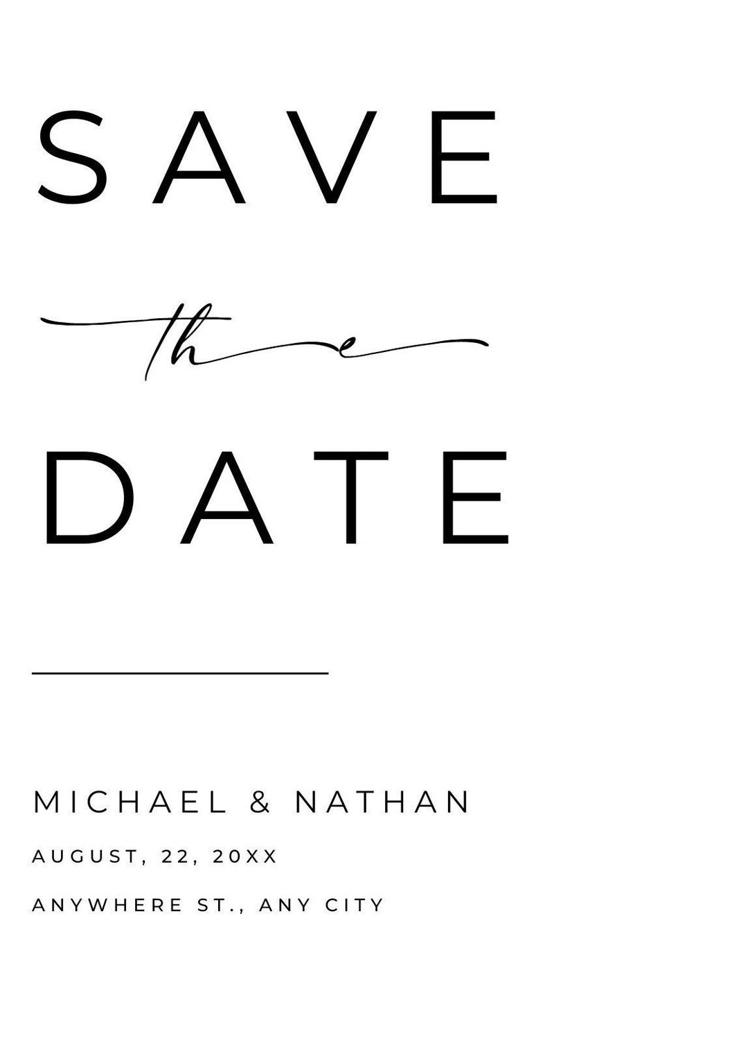 Digital Wedding Invitations Etsy