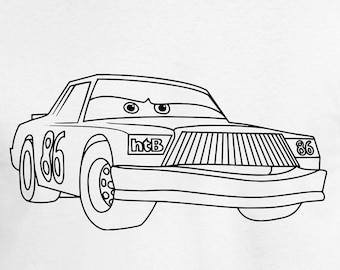 Chick Hicks Cut Files | Cricut | Silhouette Cameo | Svg Cut Files | Digital Files | PDF | Eps | DXF | PnG | Cars