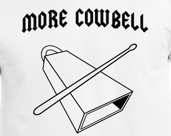 More Cowbell Cut Files | Cricut | Silhouette Cameo | Svg Cut Files | Digital Files | PDF | Eps | DXF | PnG | SNL
