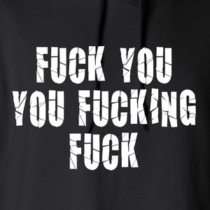 Fuck You You Fucking Fuck Cut-bestanden | Cricut | Silhouetcameo | SVG-bestanden knippen | Digitale bestanden | Pdf | Eps | DXF | PNG | Schaamteloos