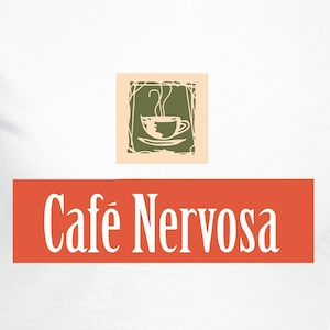 Cafe Nervosa Cut Files | Cricut | Silhouette Cameo | Svg Cut Files | Digital Files | PDF | Eps | DXF | PnG | Frasier