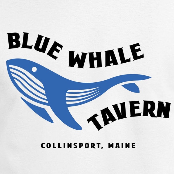 The Blue Whale Tavern Cut Files | Cricut | Silhouette Cameo | Svg Cut Files | Digital Files | PDF | Eps | DXF | PnG | Dark Shadows