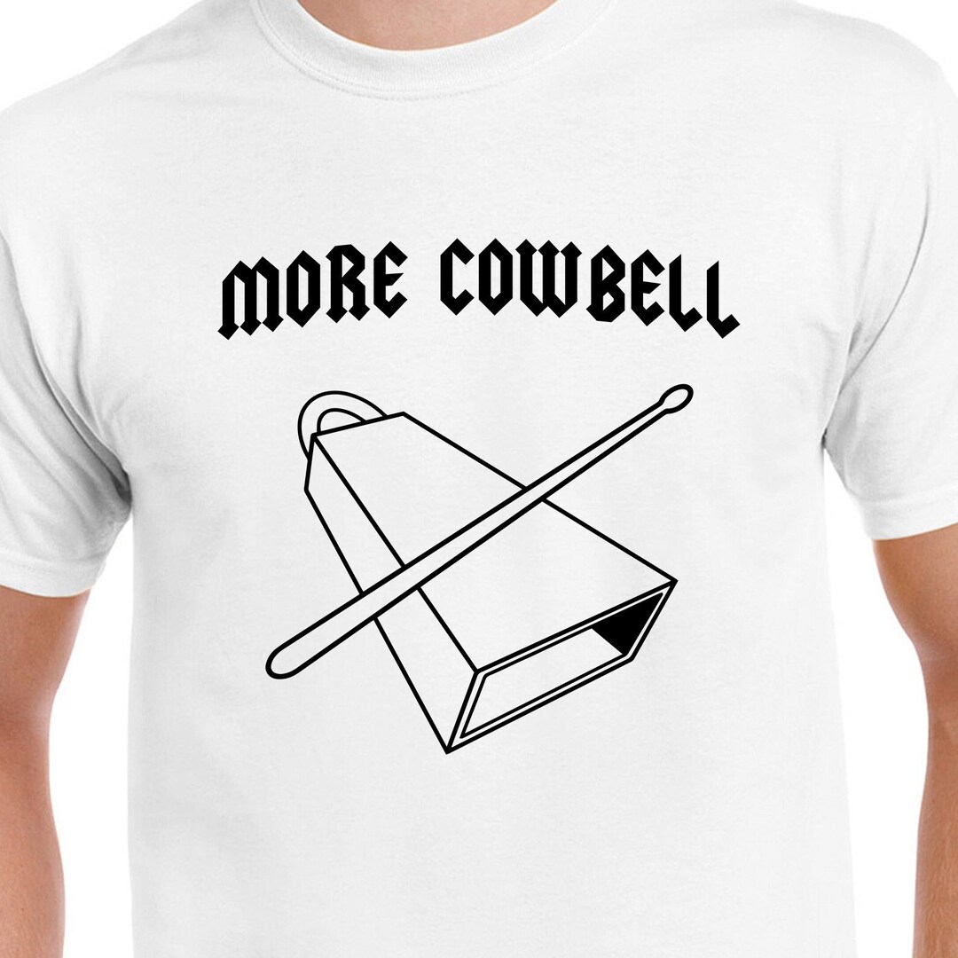 More Cowbell Cut Files Cricut Silhouette Cameo Svg Cut Files Digital