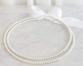Pearl Orthodox Wedding Crown - Stefana