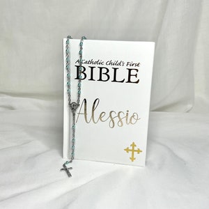 Katholische Kinderbibel Erste Bibel Personalisierte Bibel Religiöses Geschenk