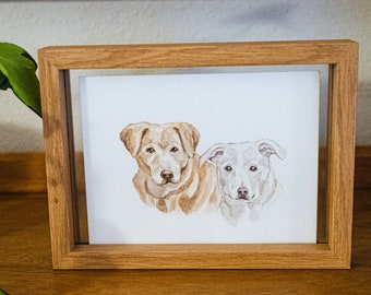 Frame Your Pet Portrait