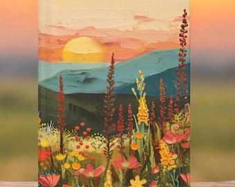 Cuaderno de verano de Texas: diario estético de verano del oeste para viajes, notas de viaje, fiestas de bodas, temática de vaqueros y paisajes del suroeste