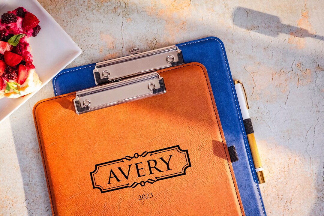 Personalized Clipboard, Custom Clipboard, Leather Clipboard, Teacher