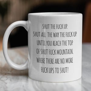 Shut up Joke - Etsy