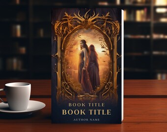 Premade Book Cover Design, YA Fantasy Ebook Cover, Readymade Digital Book Cover Art, Self Publish Adult Fantasy Digital Cover Canva Template