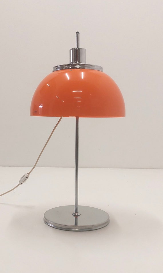 伊70s vintage lamp made in Italy イタリア レトロ Vintage Italian Table Lamp / by Meblo / 1970 / Faro Table Lamp