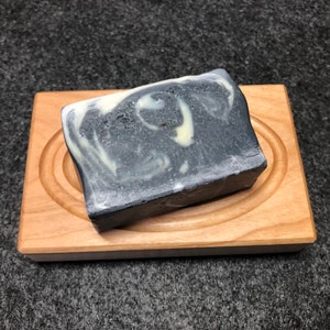 wooden soap dish