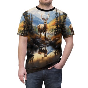 Buck Deer Cut & Sew T-Shirt