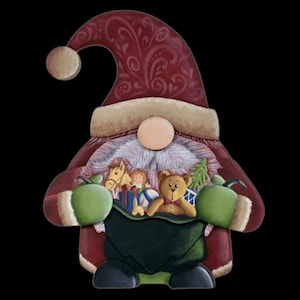Tinker the Christmas Gnome Class Christmas Winter Tole Painting Decorative Painting Holidays Home Decor