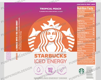 Starbucks Energy Drink Tumbler Wrap 20oz