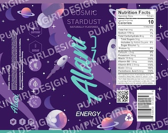 Alani Nu Energy Drink Tumbler Wrap 20oz