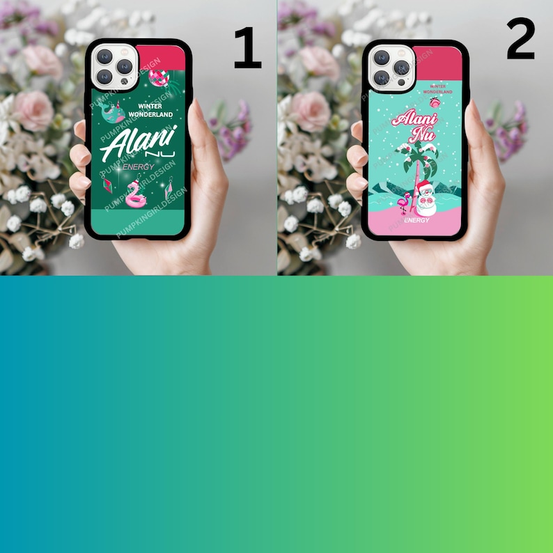 Alani Nu Energy Drink Multi Listing iPhone Cellphone Case image 10