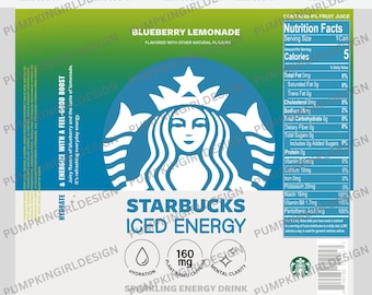 Starbucks Energy Drink Tumbler Wrap 20oz
