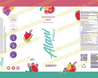 Alani Nu Energidryck 47 cl Rak Tumbler Wrap