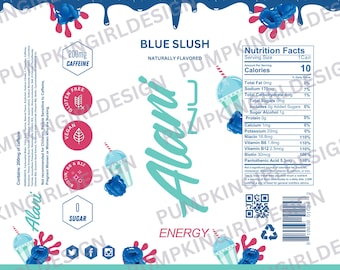 Alani Nu Energy Drink Tumbler Wrap 20oz