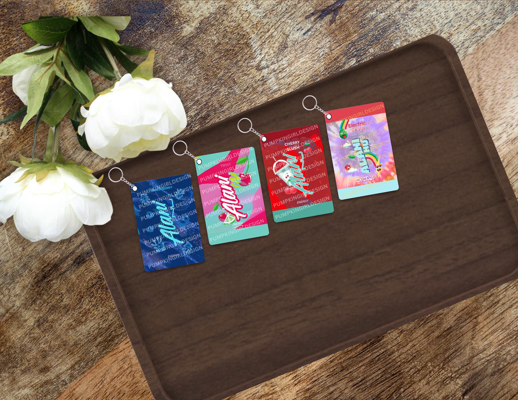 Alani Nu Energy Drink Bundle Keychain Designs - Etsy
