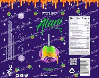 Alani Nu Energy Drink Tumbler Wrap 20oz